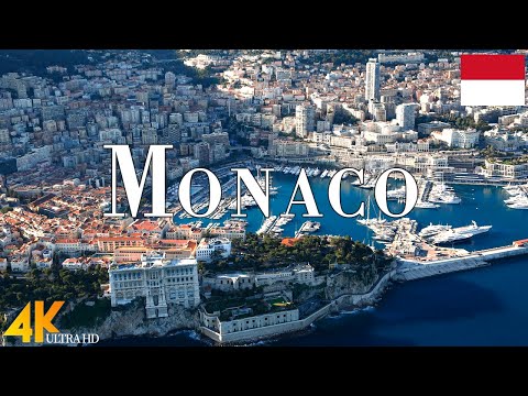 Monaco 4K Ultra HD • Stunning Footage Monaco, Scenic Relaxation Film with Calming Music.