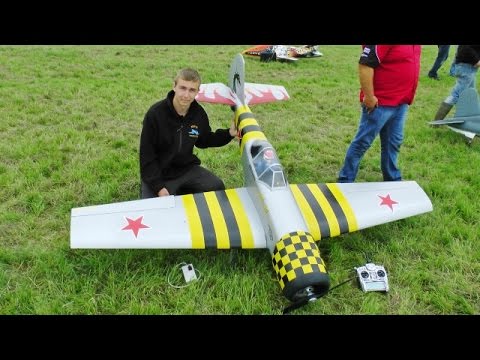 ① "MWM WARBIRDS" - RC DAUNTLESS & YAK DISPLAY - MIKE & DEANO AT LONG MARSTON - 2014