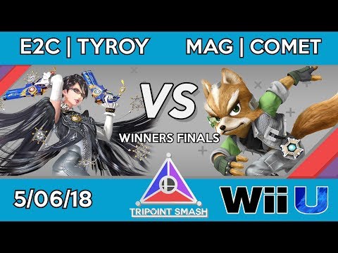 Tripoint Smash 10 - Winners Finals - E2C | Tyroy (Bayonetta) Vs. MAG | Comet (Fox)