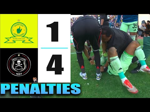 PENALTIES | Mamelodi Sundowns vs Orlando Pirates | MTN 8
