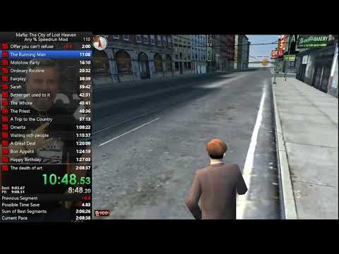 Mafia any% speedrun mod in 2:05:57 /Former World Record/ /12.03.2022/