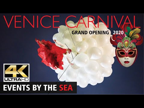 VENICE CARNIVAL 4K 🎭Grand Opening 2020 | Carnevale di Venezia | Carnaval de Veneza | Venecia 🎭