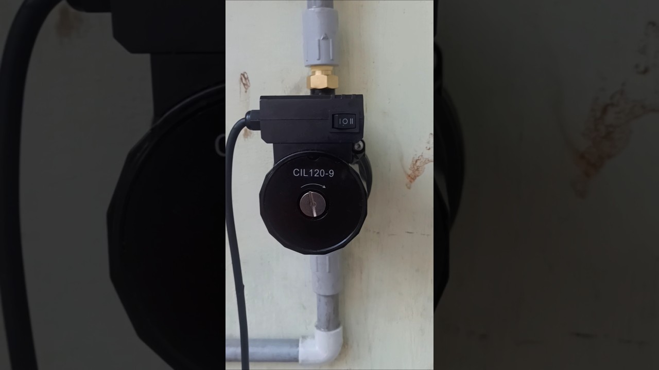 PRESSURE BOOSTER PUMP FOR SINGLE BATHROOM... #pumb #booster #explore #vlog