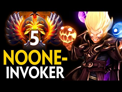 TOP 5 EU No[o]ne- INVOKER IS BACK!!  Dota 2 Invoker