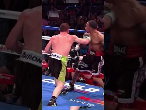 Canelo Álvarez knockout vs James Kirkland #shorts #caneloalvarez #boxing