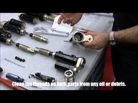 Penske Racing Shocks 8780 Series Reservoir Re-clocking Instructional Video