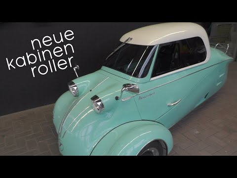 Messerschmitt KR-202 E | E-powered cabin scooter replica