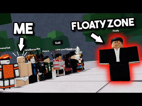 I snuck into FloatyZone's 10,000 ROBUX TOURNAMENT in Roblox The Strongest Battlegrounds