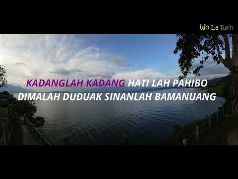 Simambang Gunuang lagu minang Rustam Ruschani. karaoke