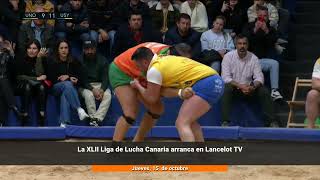 La XLII Liga de Lucha Canaria arranca en Lancelot TV