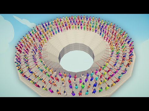 SLIDE ARENA RANGED FREE FOR ALL TOURNAMENT - TABS Totally Accurate Battle Simulator