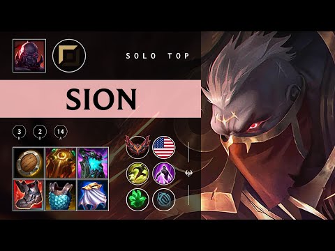 Sion Top vs Jayce - NA Grandmaster Patch 25.24