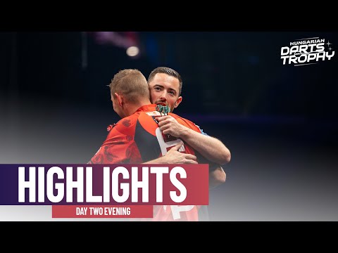 FINISHING MASTERCLASS! 👏 | 2025 Hungarian Darts Trophy | Day Two Evening Highlights