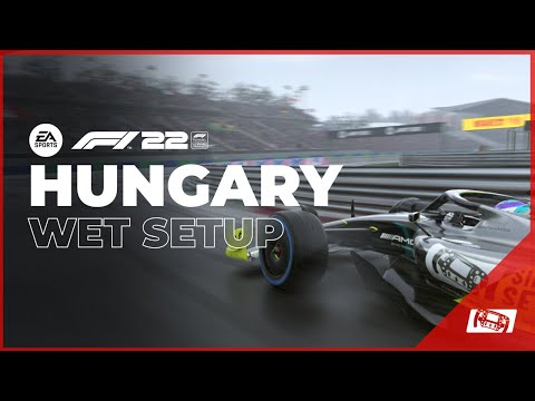 F1 22 Hungary Wet Setup - Wet Weather Race Setup!