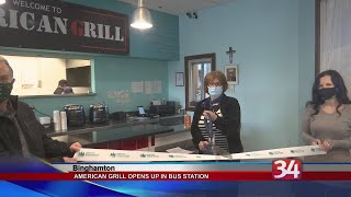 American Grill Opens Up in Bus Station