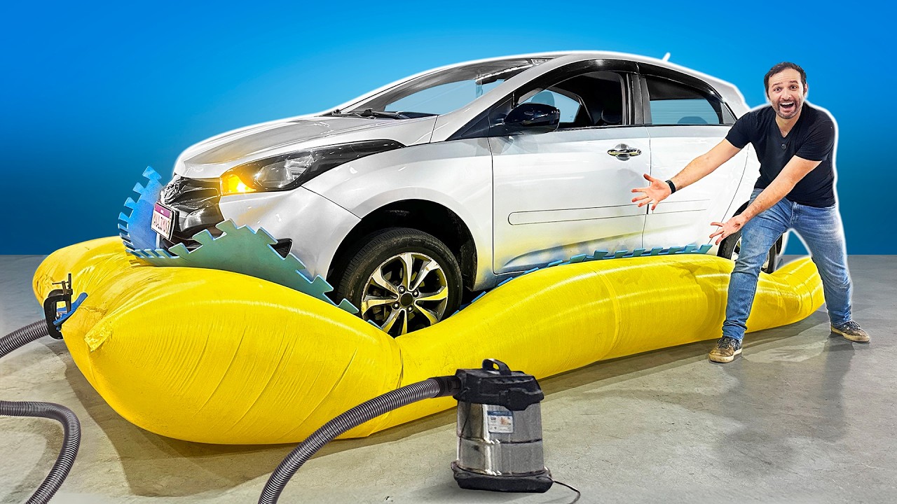 ASPIRADOR de PÓ levanta um CARRO? Nós testamos!