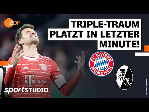 FC Bayern München – SC Freiburg | DFB-Pokal, Viertelfinale 2022/23 | sportstudio