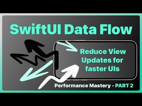 SwiftUI Performance Optimisation: How to manage Data Flow and UI Updates in your iOS and macOS apps thumbnail