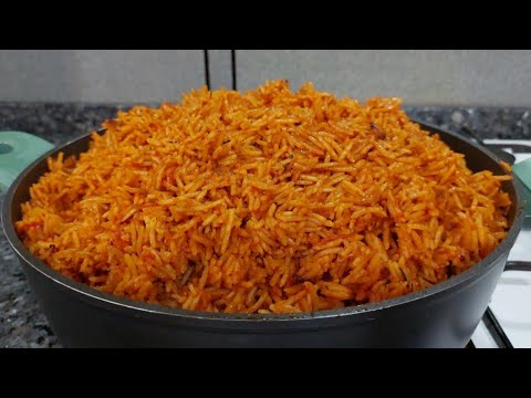 NIGERIAN PARTY JOLLOF RICE RECIPE || HOW TO MAKE JOLLOF RICE