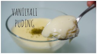 Nefis vanilyalı puding/sütlü tatlı muhallebi tarifi /tatlı tarifler / Figen Ararat