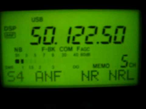 WP2B QSO with N8UUP SSB