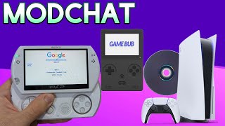 Download the video "PSP Gets Online Again, PS5 JAR Loader for 7.61, Game Bub Open Source FPGA Handheld - ModChat 130"