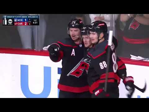 Jake Guentzel sets the table for Sebastian Aho / 11.05.2024