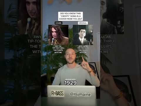 Did You Know This “Creepy” Song From Tiny Tim Was A Cover? #shorts #music #tinytim #creepy #fact