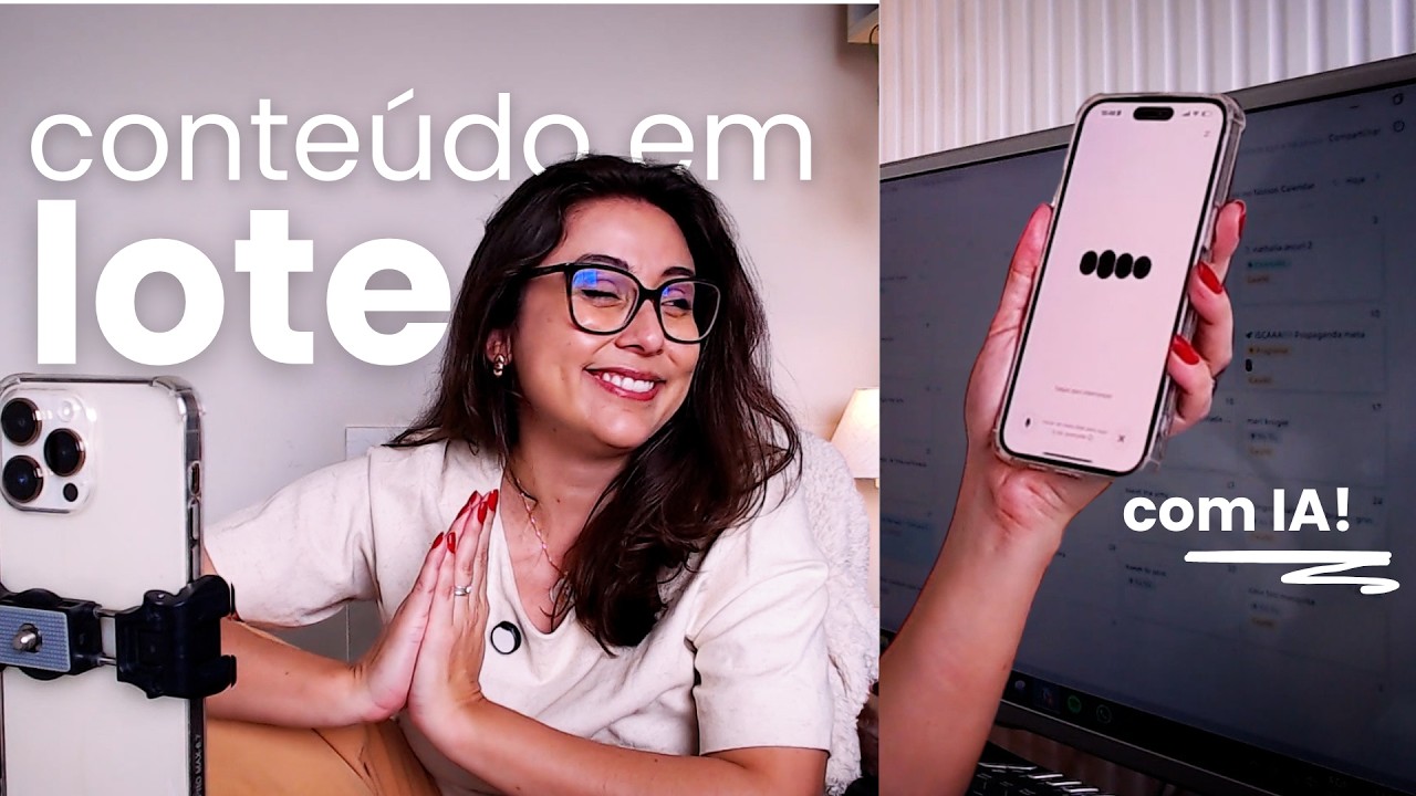 Criando UM MÊS de conteúdo para o Instagram em 2 HORAS | Criação de conteúdo em lote