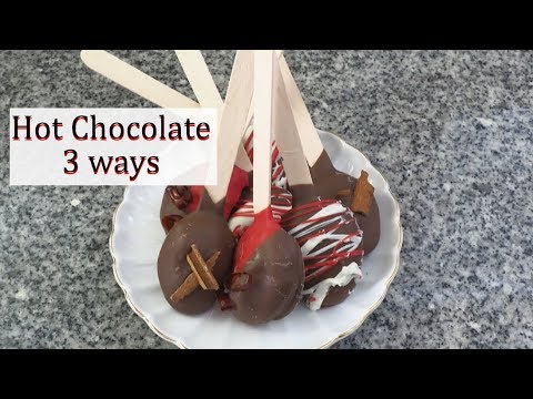 How to make Hot Chocolate Spoons