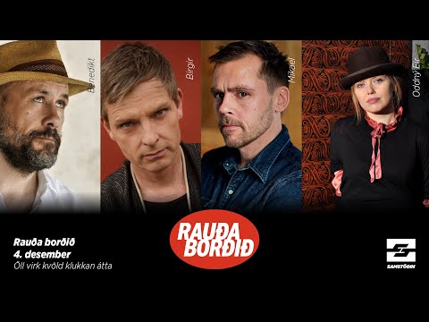 Rauða borðið á föstudagskvöldi