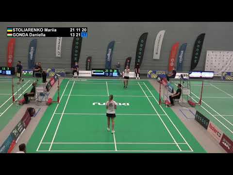 Match point - Mariia Stoliarenko vs Daniella Gonda - WS, SF – Latvia Int. 2021