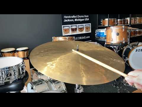 Timothy Roberts 22” Half Flat Labyrinth Ride (2,340g) Cymbal Demo @ VIRTUE Drums