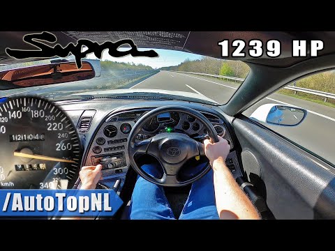 Thumbnail for 1239HP Toyota Supra HUGE TURBO! on AUTOBAHN (NO SPEED LIMIT) by AutoTopNL by Limousine, Toyota, rall, Toyota GR Supra, rally, Car, Sedans, Toyota Supra