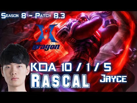 KZ Rascal JAYCE vs GNAR Top - Patch 8.3 KR Ranked