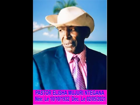 IN LOVING MEMORY OF   " Pastor MUJURI ELISHA  "05/05/2021