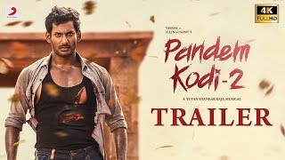 Pandem Kodi 2 Telugu Trailer  Vishal Keerthi Sures