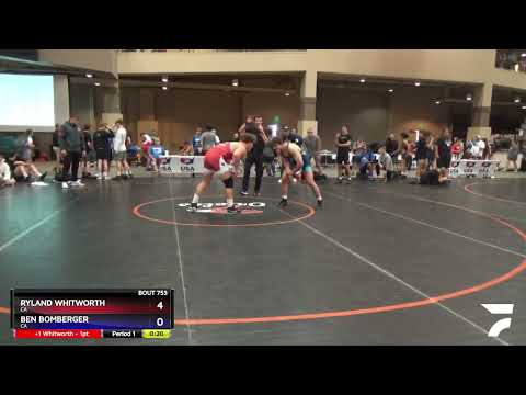 195 Lbs Quarterfinal - Ryland Whitworth, CA Vs Ben Bomberger, CA 9a4e