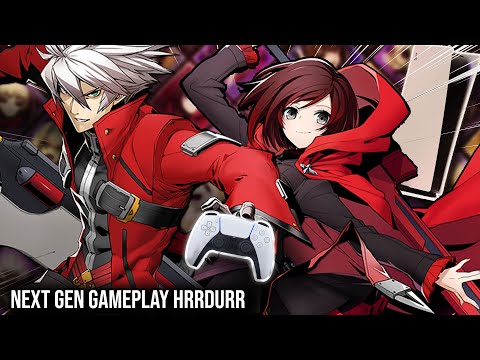 PLAYING Blazblue Cross Tag Battle 2.0 On PS5! BBTAG GAMEPLAY