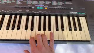 Video thumbnail for Yamaha PSR-100 Demo - available on eBay by madattheinternet