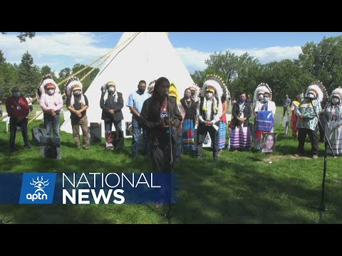 Metis man allowed to complete fast for suicide epidemic awareness at Sask. Legislature | APTN News