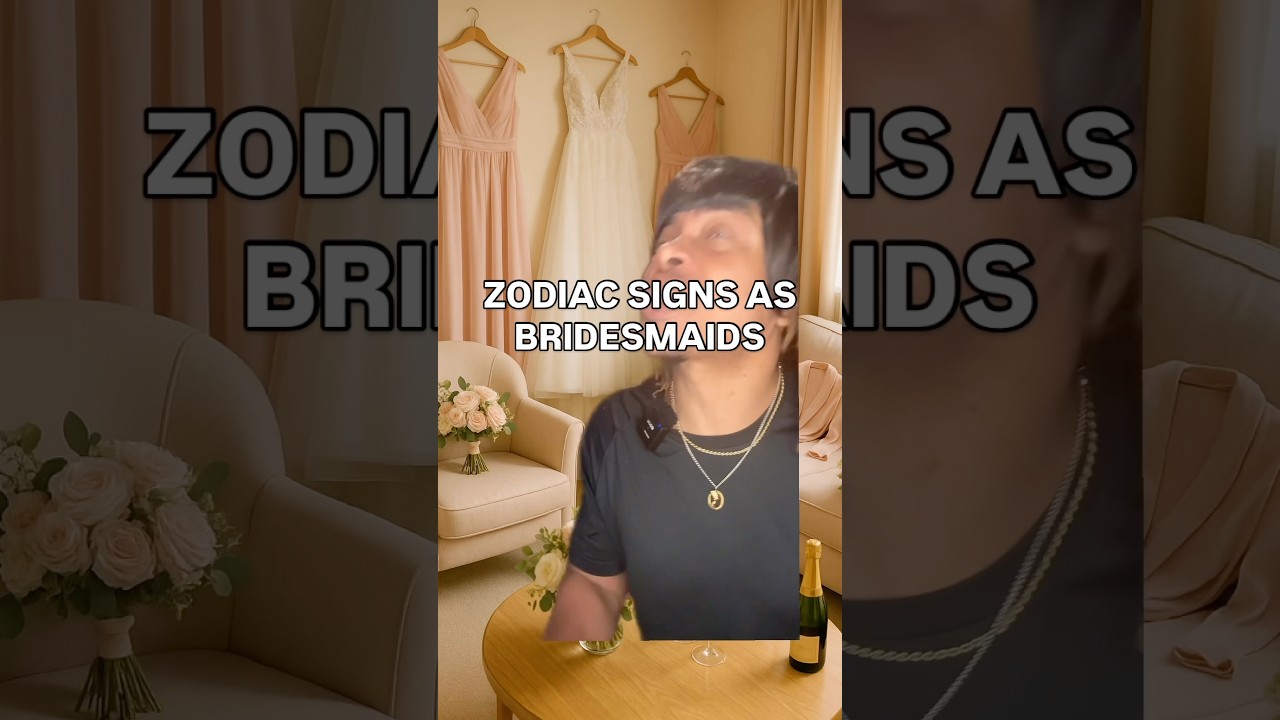 Zodiac Signs As Bridesmaids #comedy #astrology #funny #zodiacwhisperer  #zodiacsigns