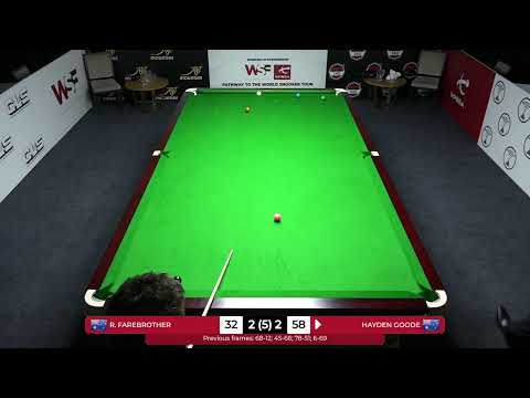 Roger Farebrother vs Hayden Goode - WSF Championship 2023 - Group Stage
