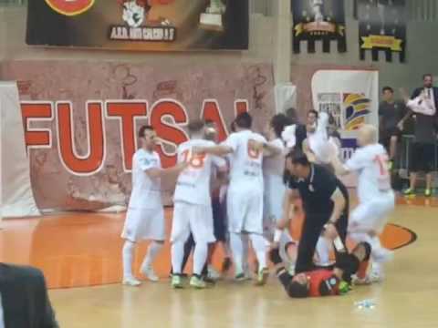 Il rigore decisivo dell'Orange Asti