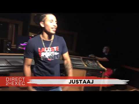 Ju$taaj Performs at Direct 2 Exec Los Angeles 9/12/17 - Atlantic Records