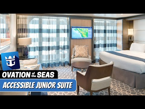 Thumbnail for Ovation of the Seas | Accessible Junior Suite Tour & Review | 4K