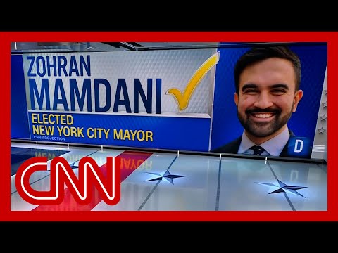 Zohran Mamdani elected NYC mayor, CNN projects