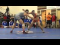 Dylan Foley (orange) vs. JJ Talavera