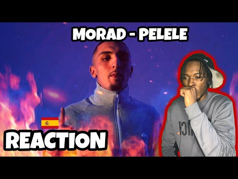 AMERICAN REACTS TO SPANISH DRILL RAP | MORAD - PELELE [VIDEO OFICIAL]