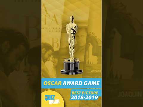 Guess the Best Picture Winners 2018-2019 🏆🎬